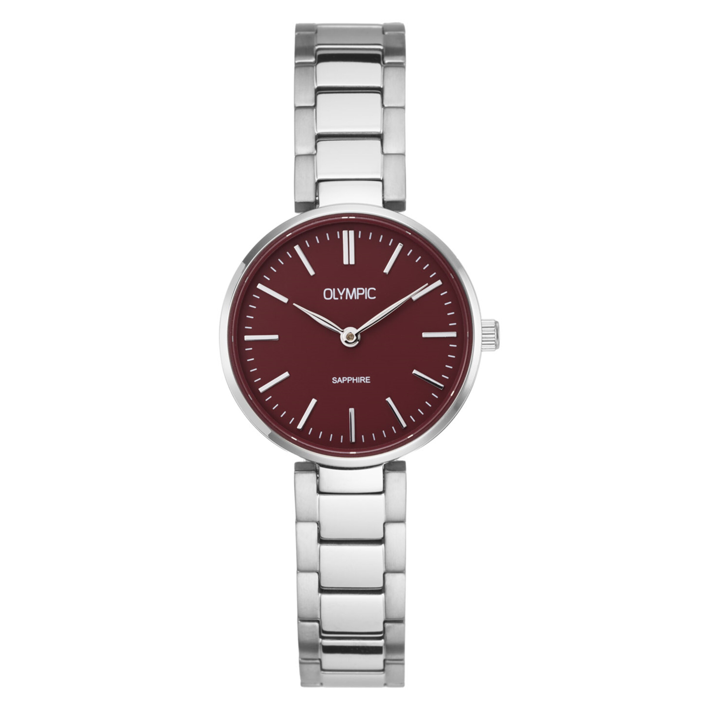 Olympic Analog watch in Silver: front