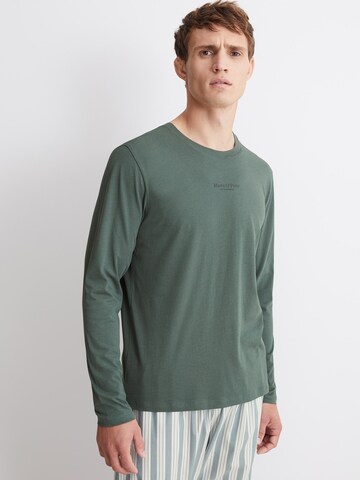 T-Shirt ' Mix & Match Cotton ' Marc O'Polo en vert : devant