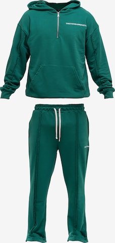 Tom Barron Tracksuit in Green: front