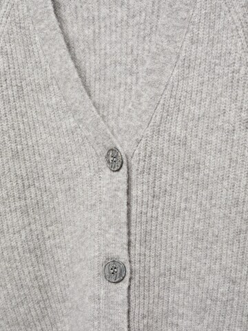 MANGO TEEN Knit Cardigan in Grey