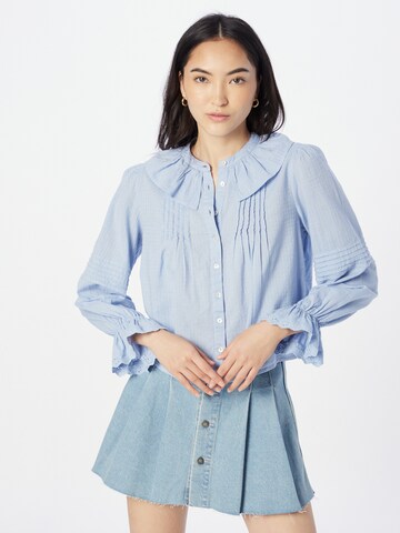 Springfield Blouse in Blue: front