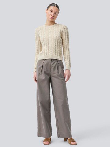 Pull-over ' Sabremd ' modström en beige