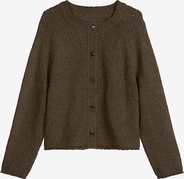 Cardigan Marc O'Polo en marron : devant