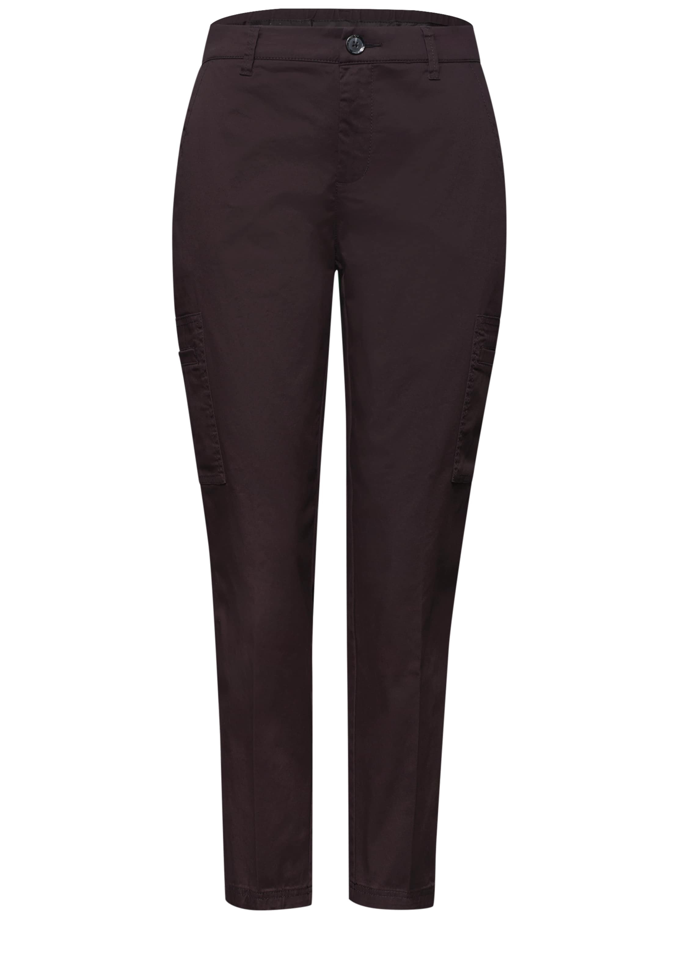 STREET ONE Pants in Brown: front