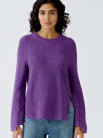 OUI Pullover 'Rubi' in Lila: Vorderseite