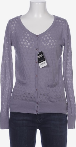 QUIKSILVER Strickjacke M in Lila: Vorderseite