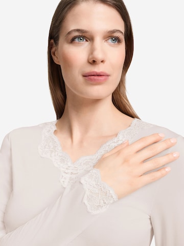 T-shirt ' Dana ' Hanro en rose