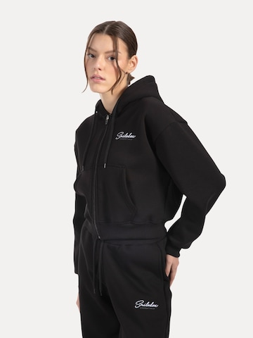 Smilodox Sweatjacke 'Enara' in Schwarz