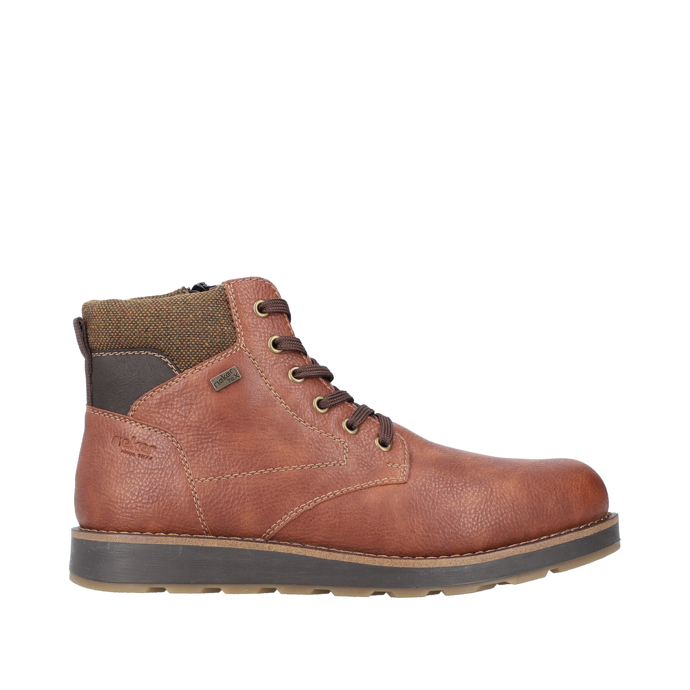 Rieker Lace-Up Boots '30040' in Brown