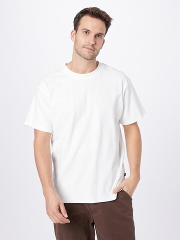!Solid T-shirt 'Danton' i vit: framsida