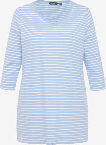 Ulla Popken Shirt in Blauw: voorkant