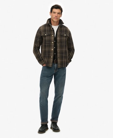 Superdry & Co Regular fit Button Up Shirt in Green