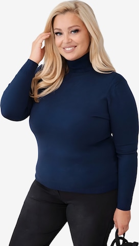 Lumera Pullover 'Velo' in Blau: Vorderseite