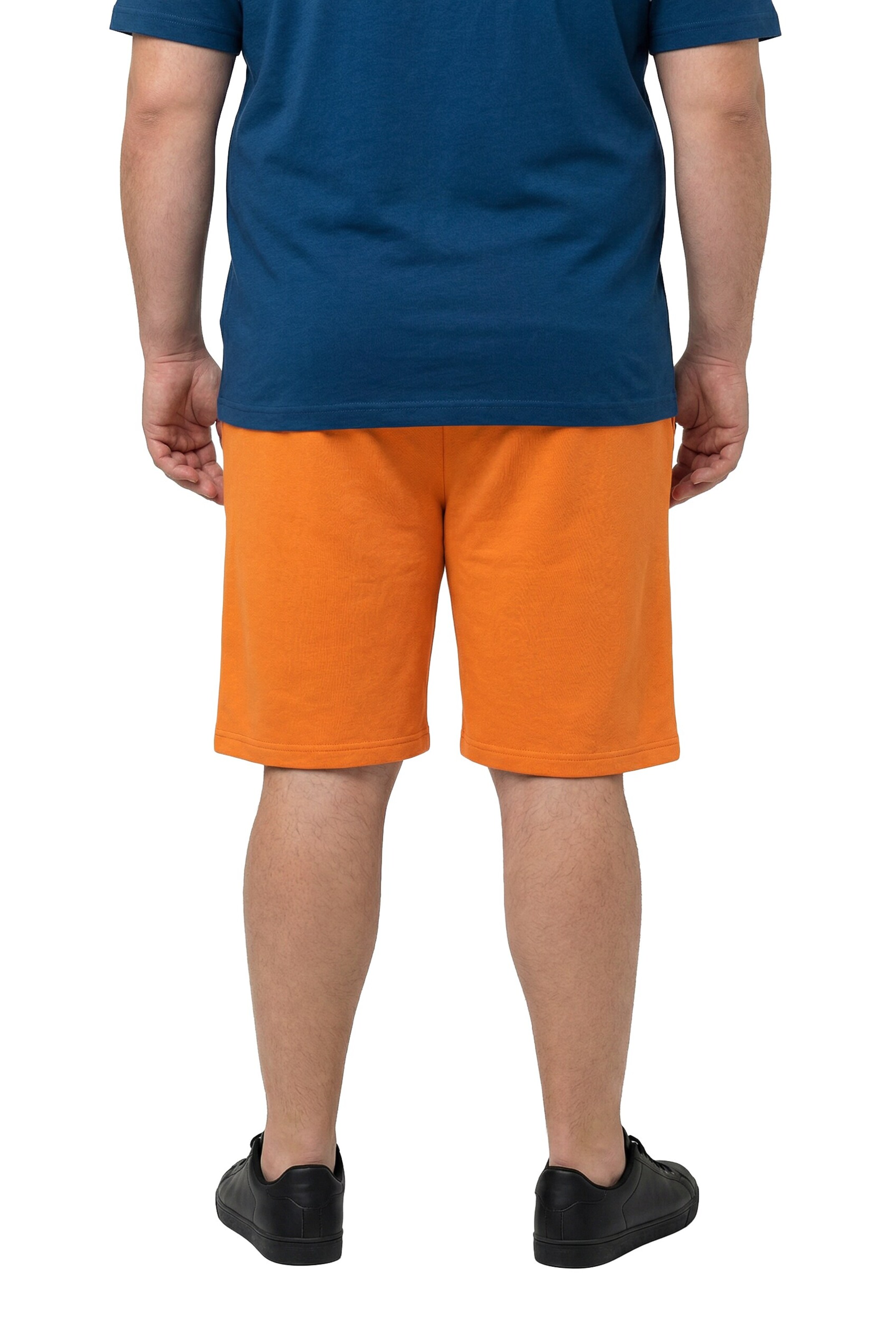 Men Plus Regular Trousers 'Bermuda' in Orange