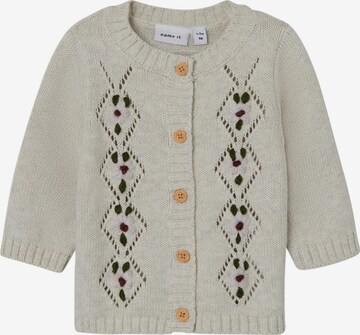 NAME IT Knit cardigan in Beige: front