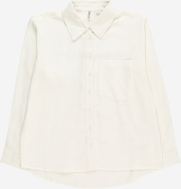 Camicia da donna 'KOGTOKYO' di ONLY GIRLS in bianco: frontale