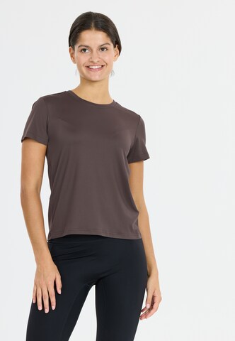 Athlecia Functioneel shirt 'Pacy V2' in Grijs: voorkant