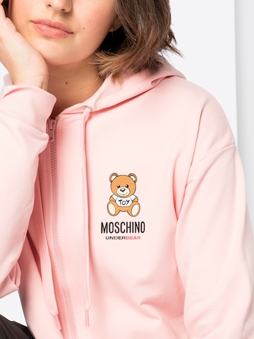 Moschino Underwear Tréning dzseki 'FELPA' - rózsaszín