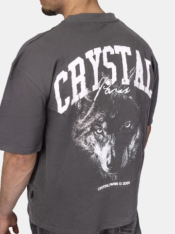 Crystal Paris Shirt 'Nightwolf'‌ in Grau