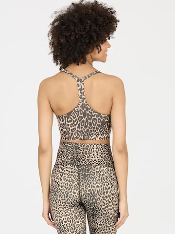 Athlecia Bustier Urheilurintaliivit 'Bloom V2' värissä beige