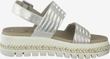 TAMARIS Strap Sandals in Silver