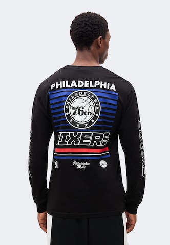 Maglietta 'NBA' di Mitchell & Ness in nero: frontale