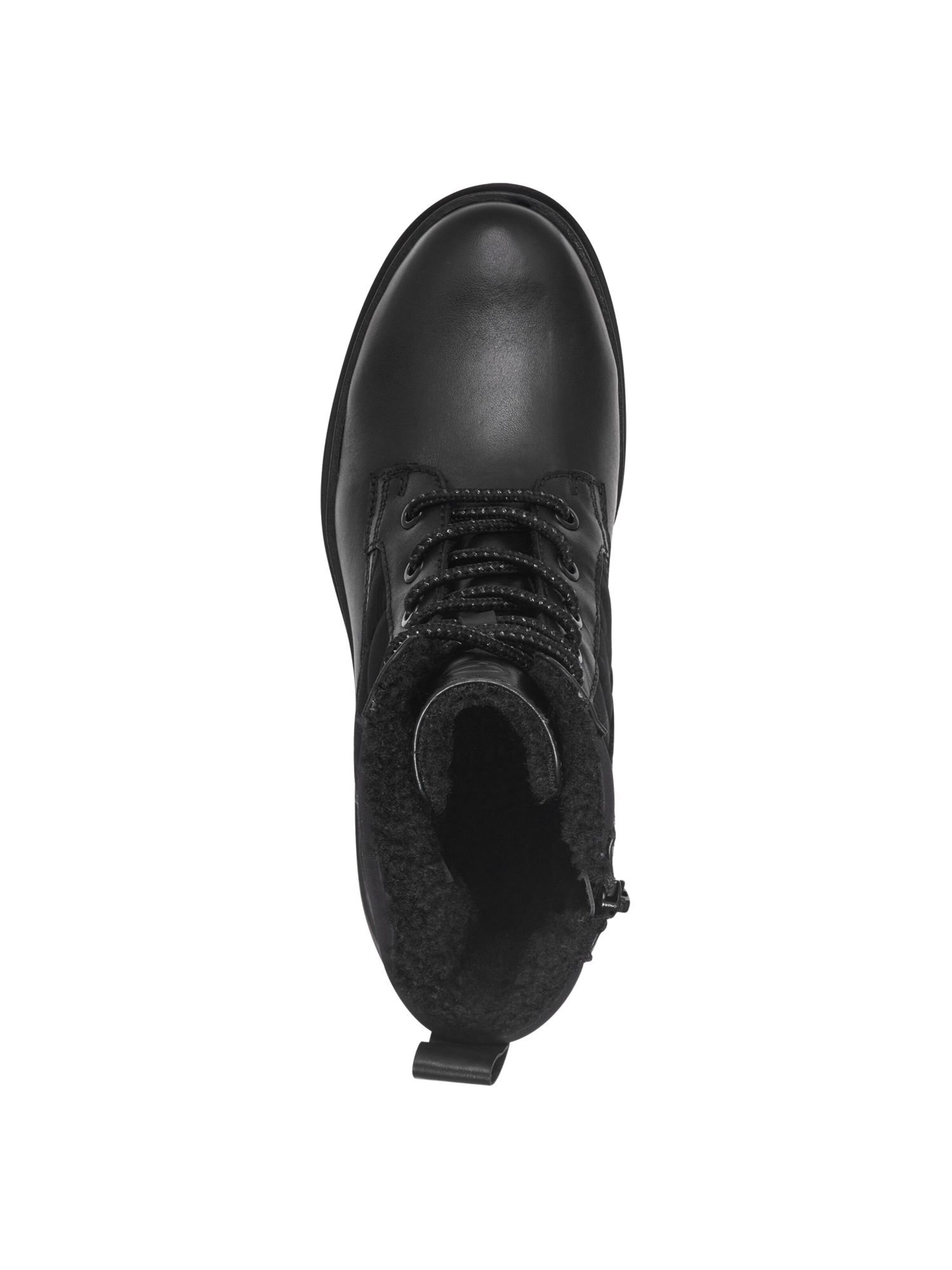 Bottines à lacets Tamaris en noir