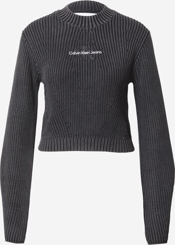 Calvin Klein Sweater in Black: front