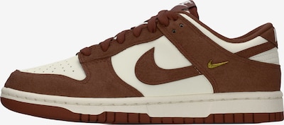 Sneaker low 'DUNK' Nike Sportswear pe crem / maro închis / galben auriu, Vizualizare produs
