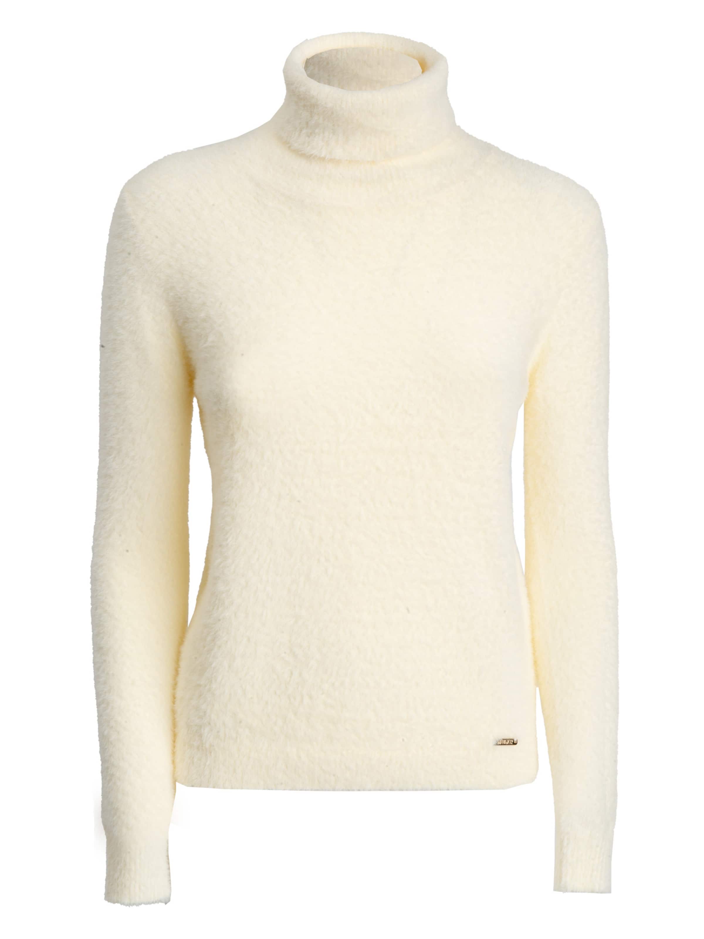 Pullover di Influencer in beige: frontale