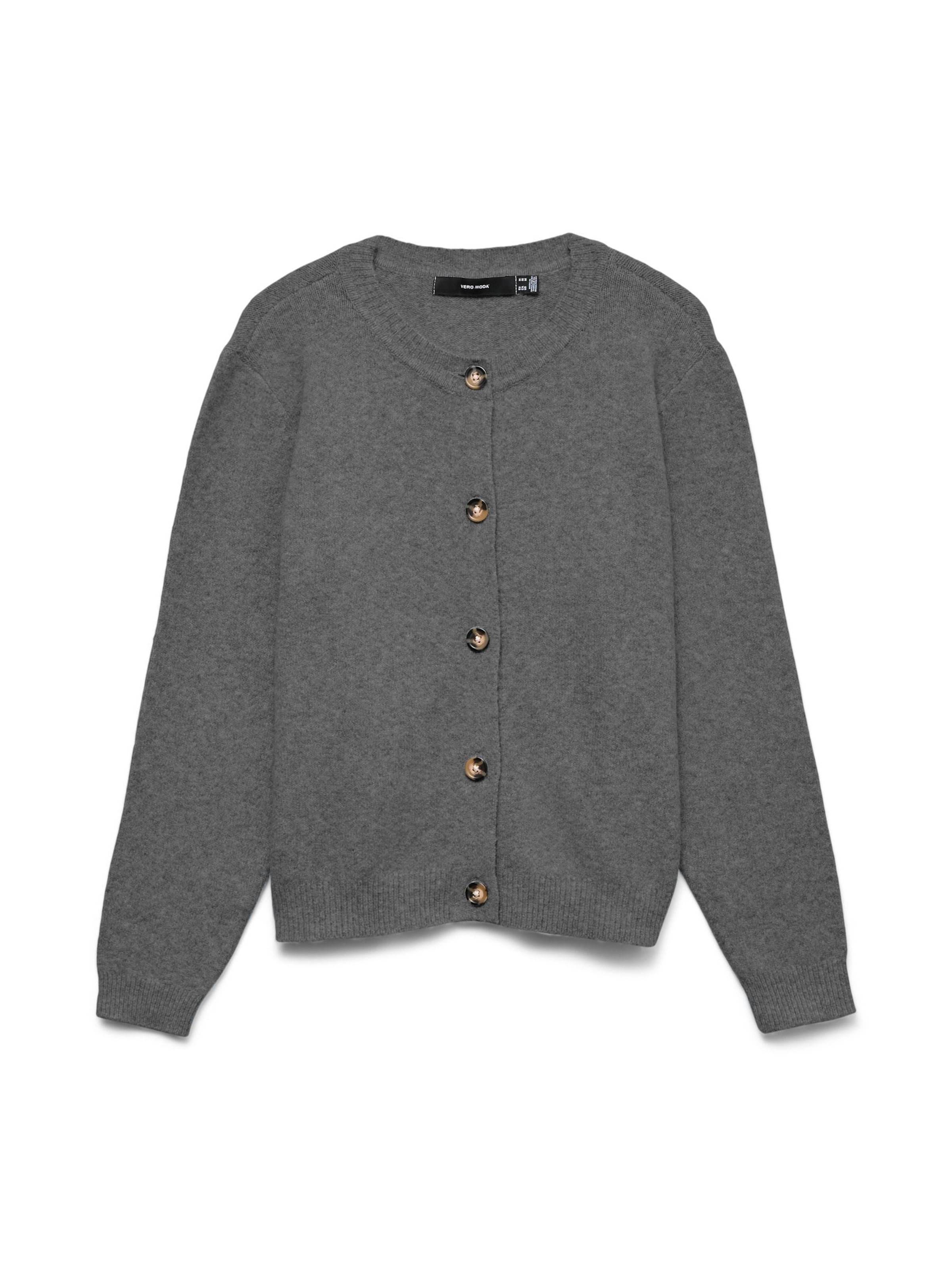 VERO MODA Cardigan 'VANIA' i grå: forside