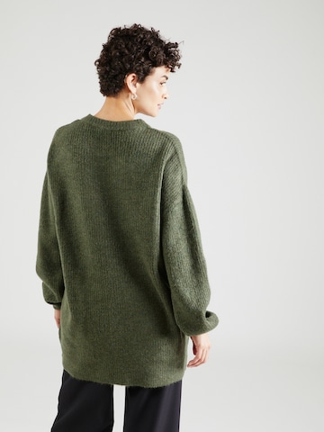 ABOUT YOU Oversized Sweater 'Mina' in Green
