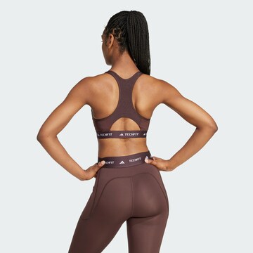 Bustino Reggiseno sportivo di ADIDAS PERFORMANCE in marrone