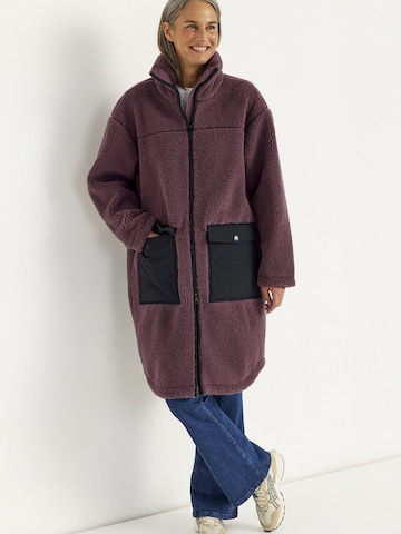 Cellbes of Sweden Fleece jas in Lila: voorkant