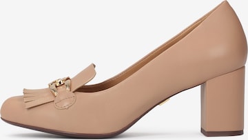 Kazar Pumps i brun: forside