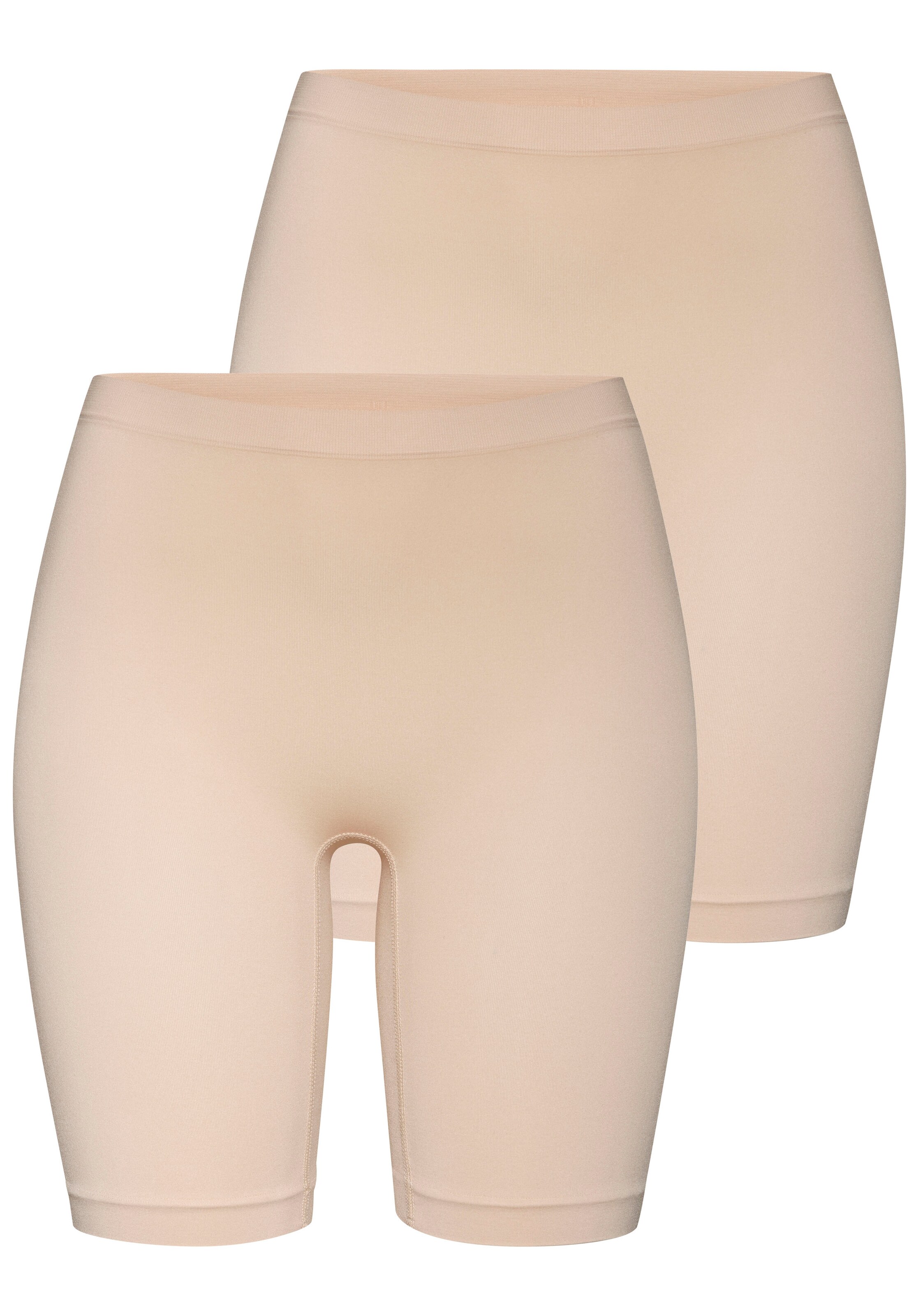 LASCANA Lange Unterhose in Beige: Vorderseite