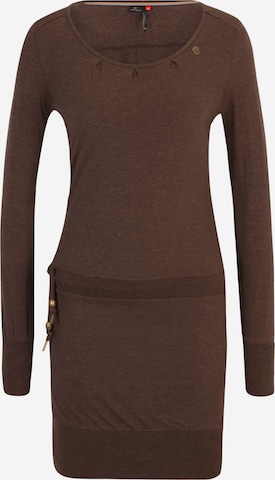 Ragwear Dress 'ALEXA' in Brown: front