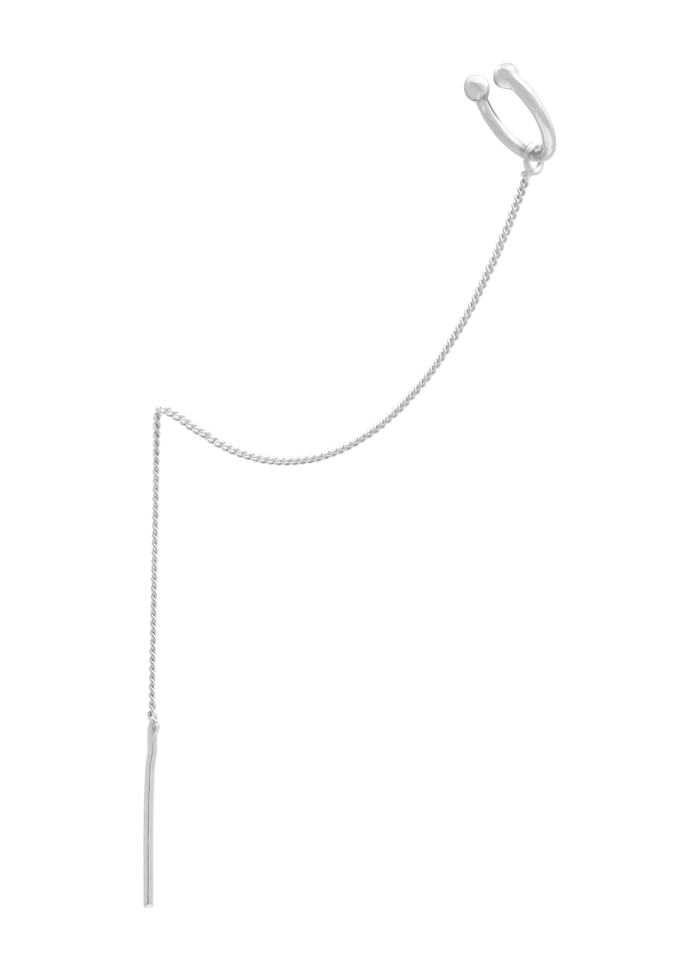 ELLI Серьги в Серебристый: спереди