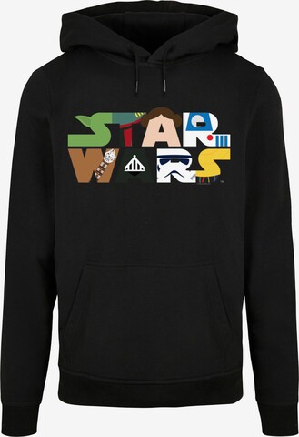 F4NT4STIC Sweatshirt 'Star Wars' in Schwarz: predná strana