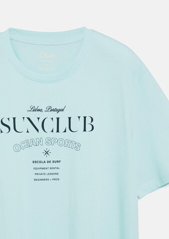 s.Oliver Shirt in Blue