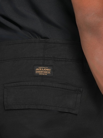 JACK & JONES Regular Hose 'JPSTKANE FRANK' in Schwarz