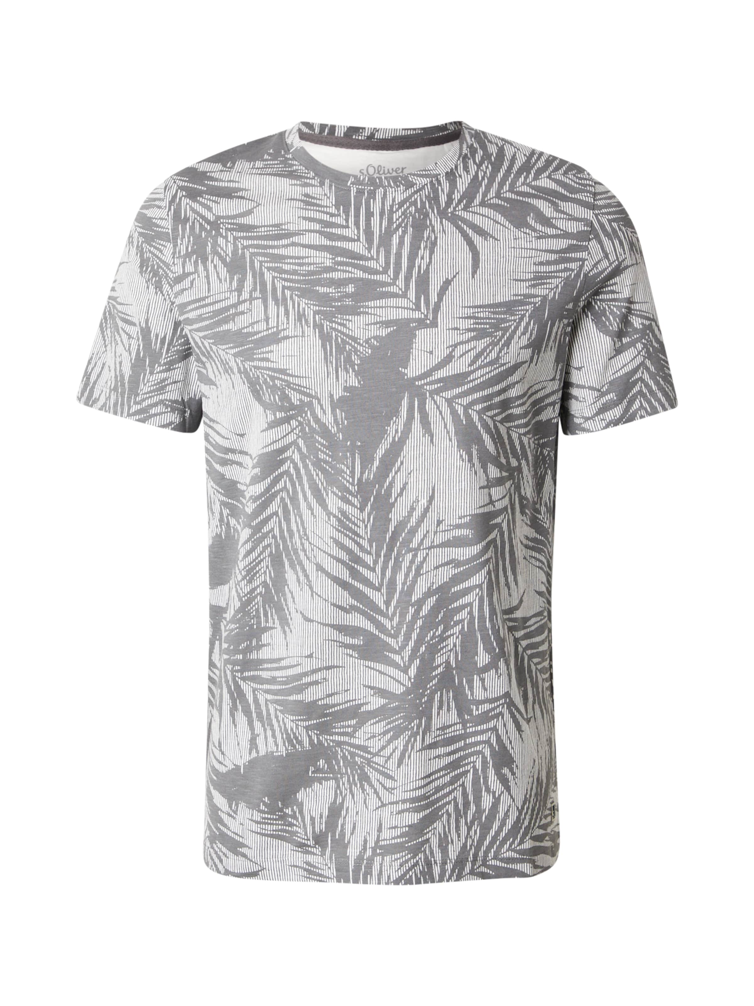 T-Shirt s.Oliver en gris : devant