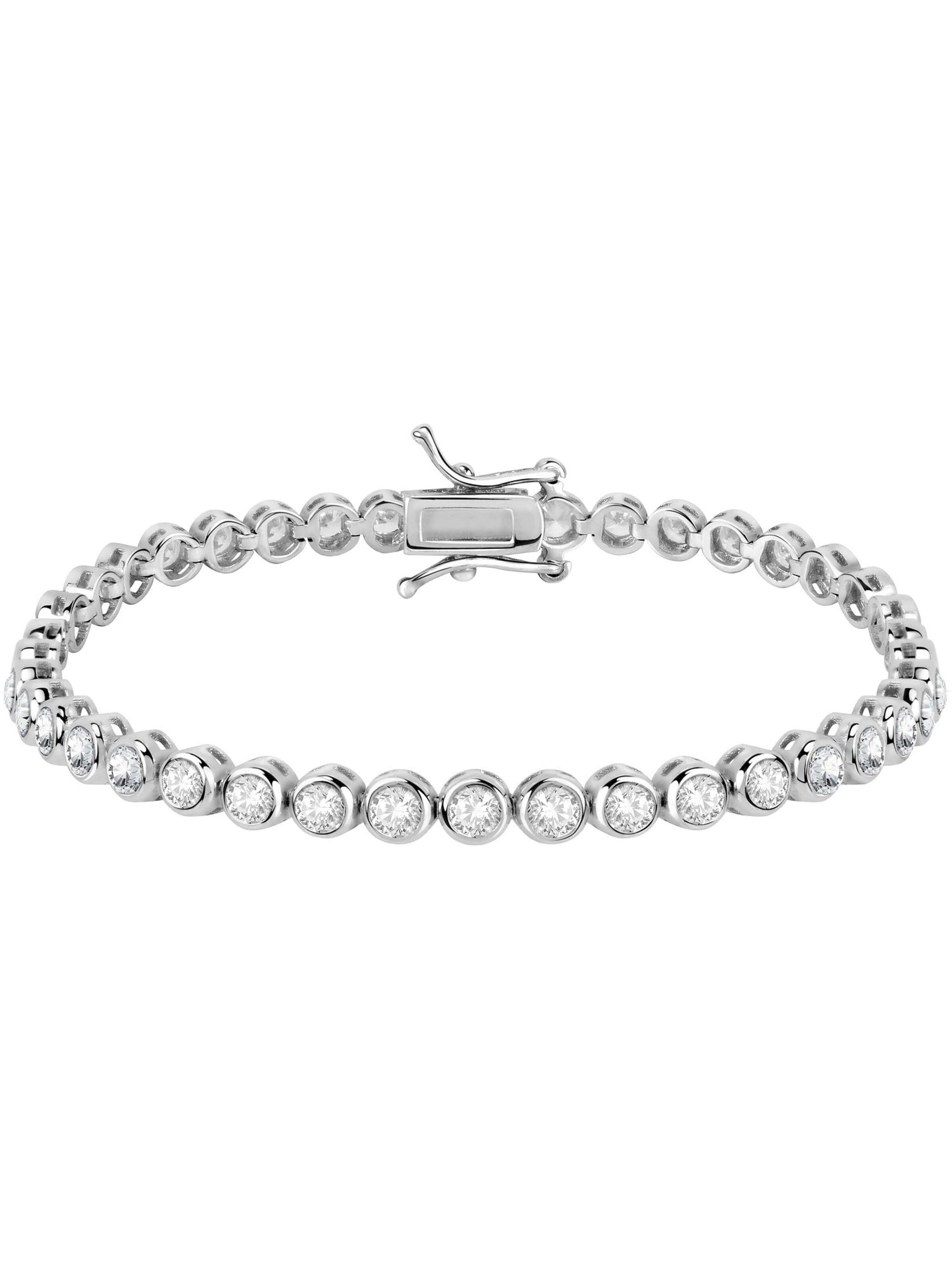 FAVS Armband in Silber: Vorderseite