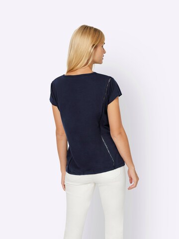 T-shirt heine en bleu