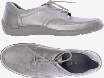WALDLÄUFER Flats & Loafers in 40,5 in Silver: front