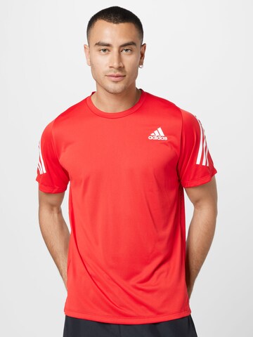 T-Shirt fonctionnel 'Train' ADIDAS SPORTSWEAR en rouge : devant