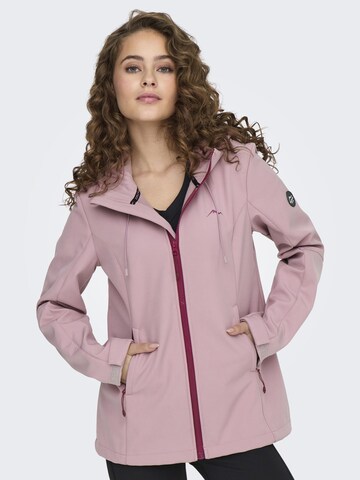 ONLY PLAY Between-Season Jacket 'ONPWOODY' in Purple: front