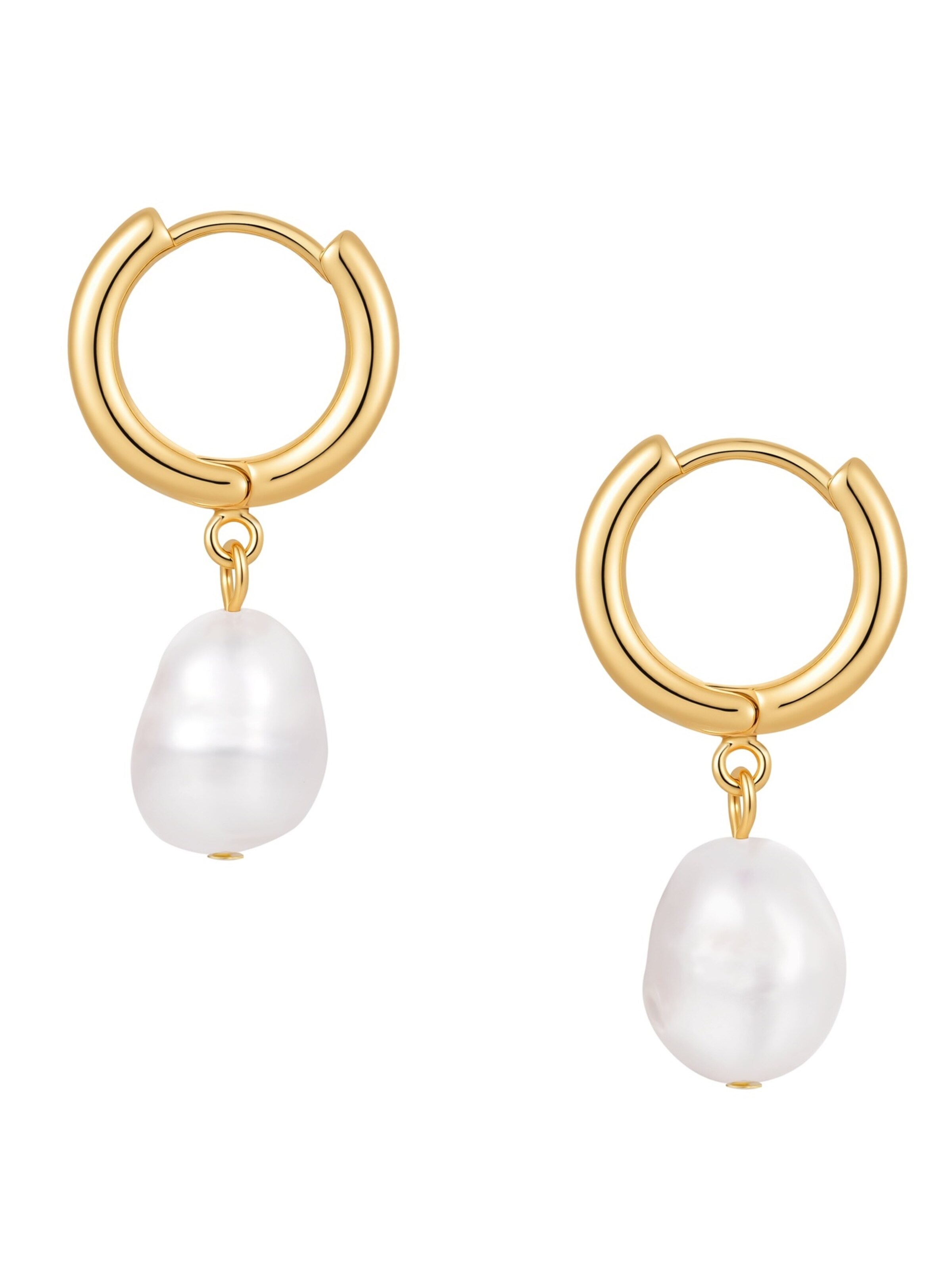 Boucles d'oreilles Lulu & Jane en blanc