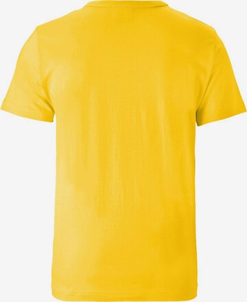 LOGOSHIRT T-Shirt 'Leibniz Keks' in Gelb