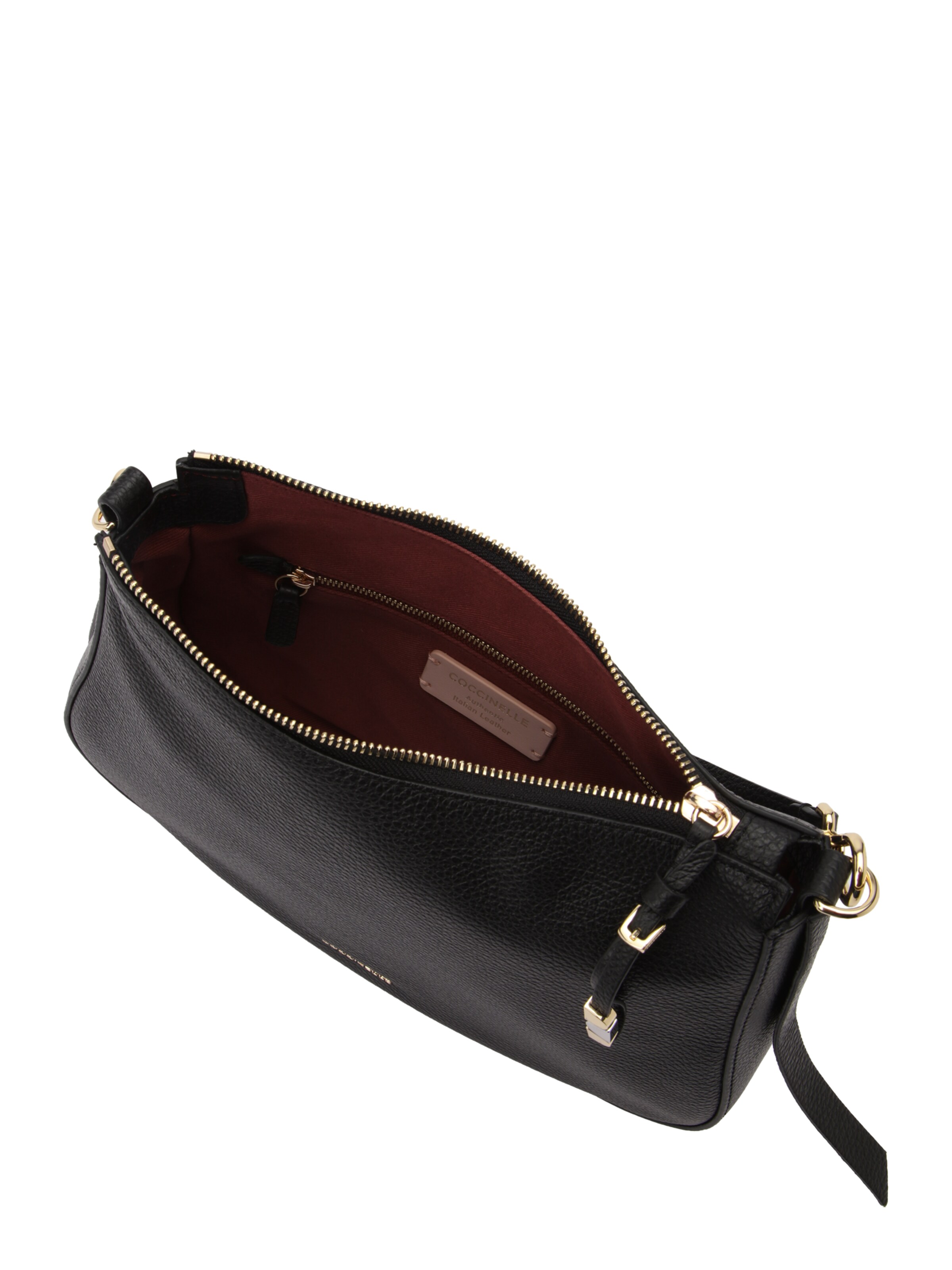 Coccinelle Axelremsväska 'Nory' i svart